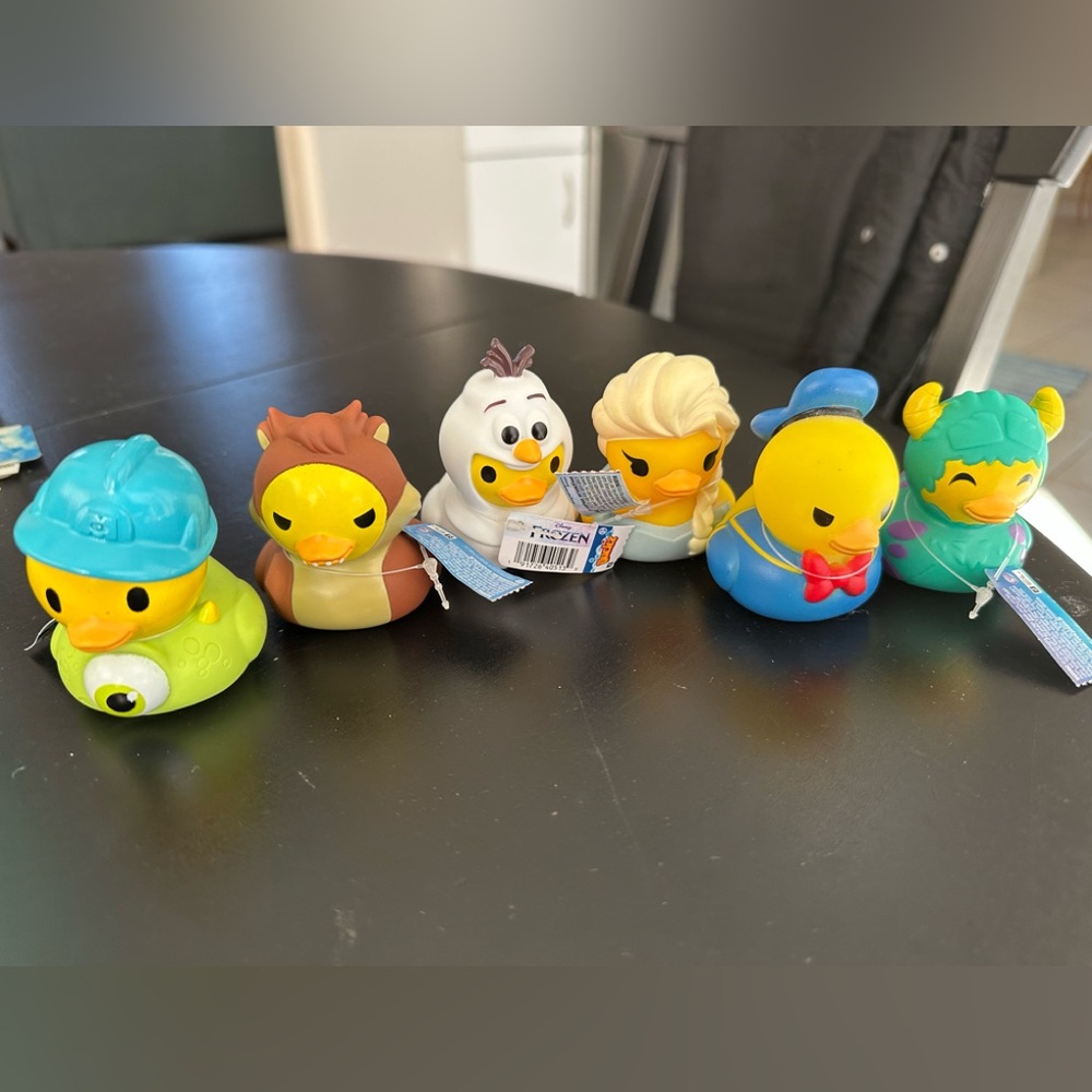 Disney NWT rubber ducks